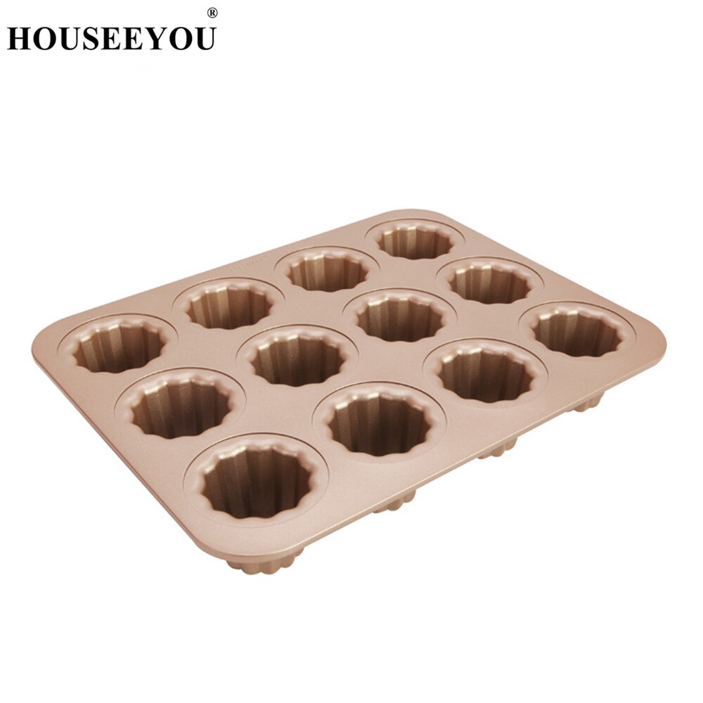 Non Stick Metal 12 Cup Canele Pan