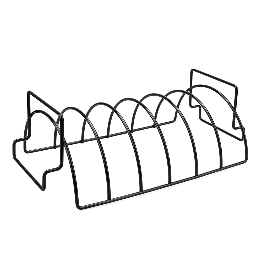 Non Stick Metal Rib Rack for Grill