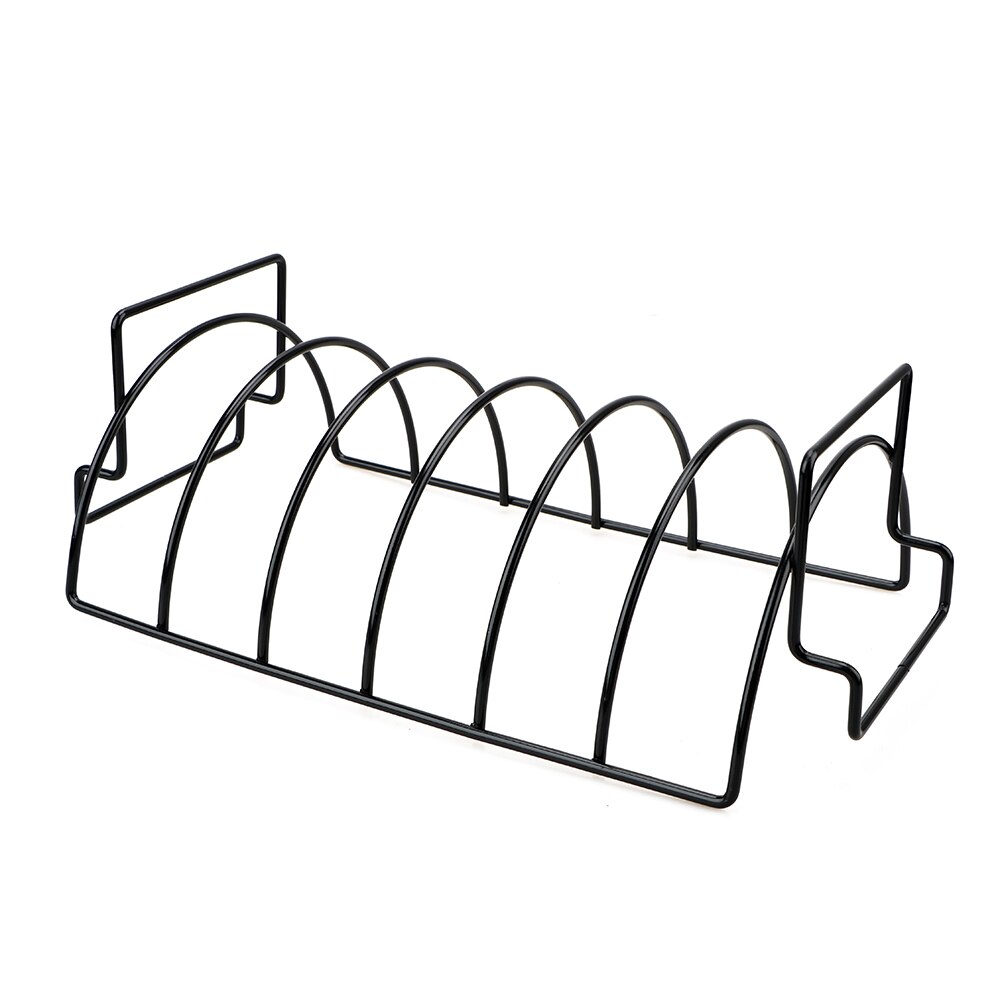 Non Stick Metal Rib Rack for Grill
