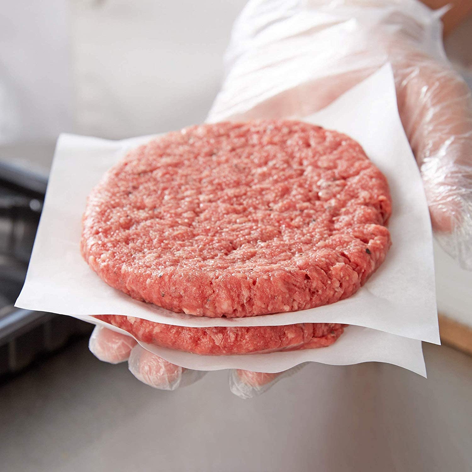 Non Stick Patty Paper Squares (100pcs)