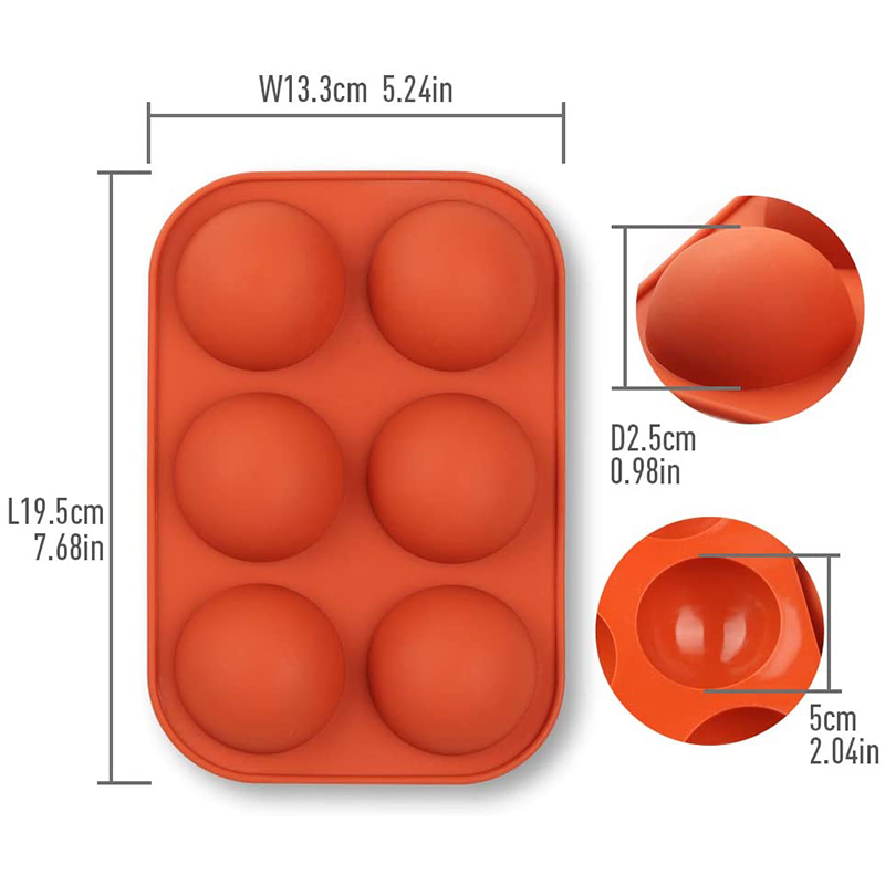 Non-Stick Reusable Ball Silicone Mold