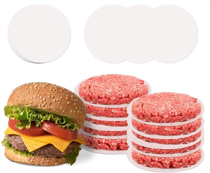 Non Stick Round Burger Paper Sheets (100 pcs)