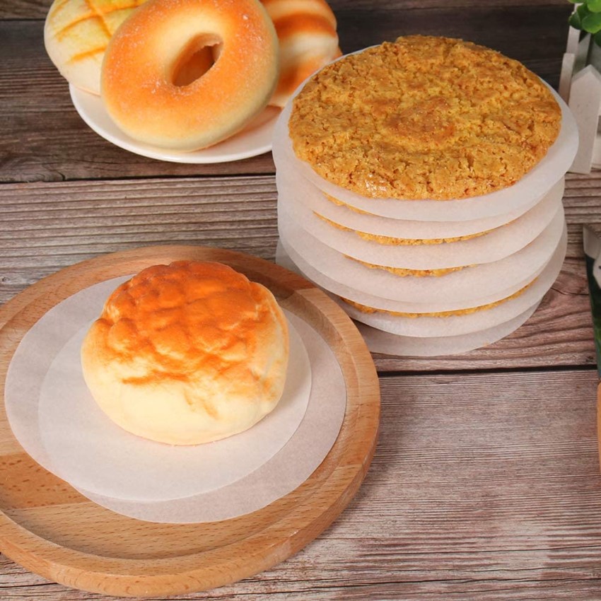 Non Stick Round Burger Paper Sheets (100 pcs)