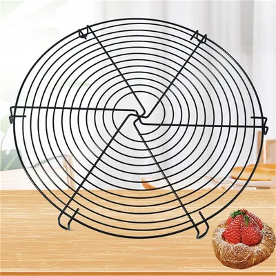 Non Stick Round Wire Cake Rack Non Stick Round Wire Cake Rack