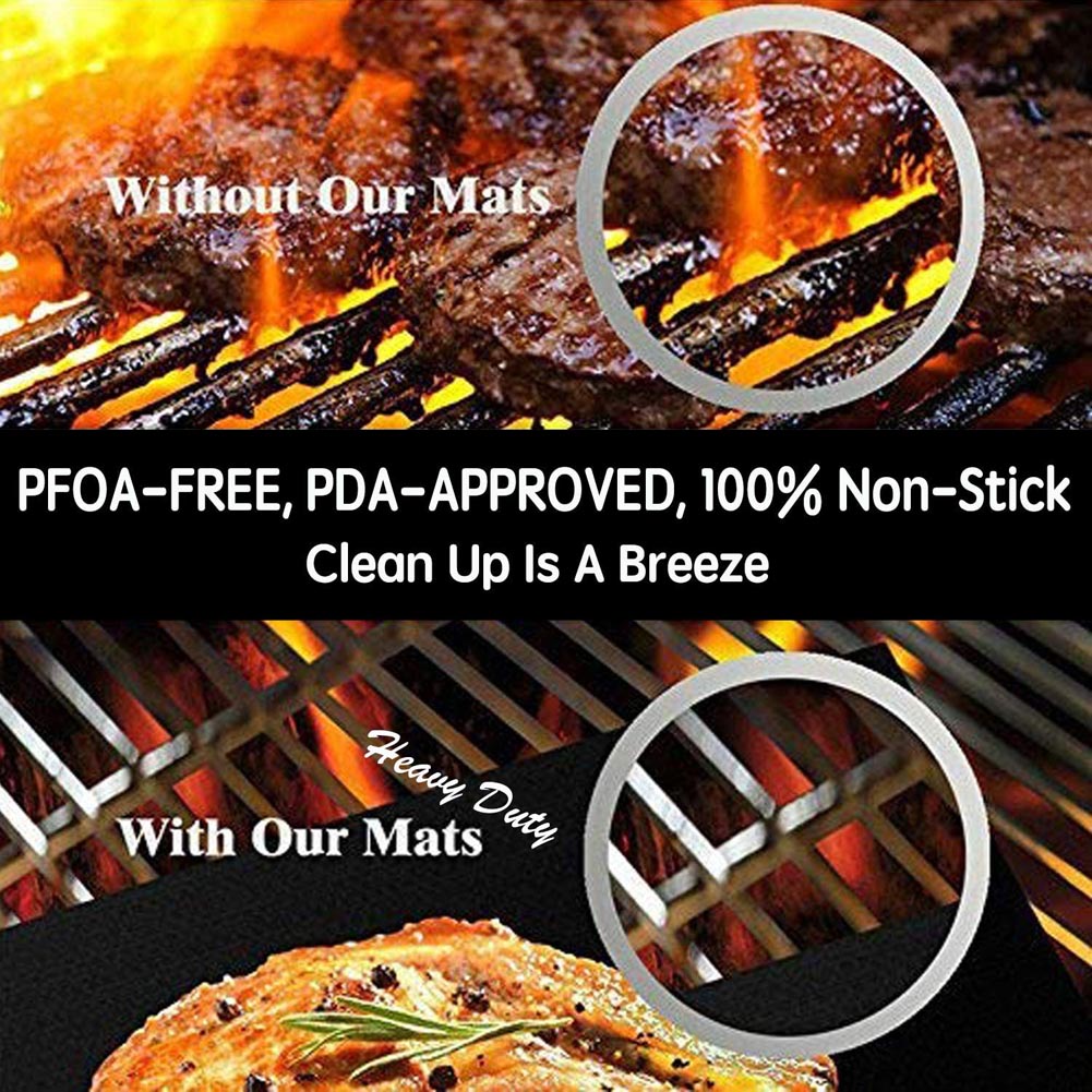 Non Stick Silicone BBQ Mat for Grilling