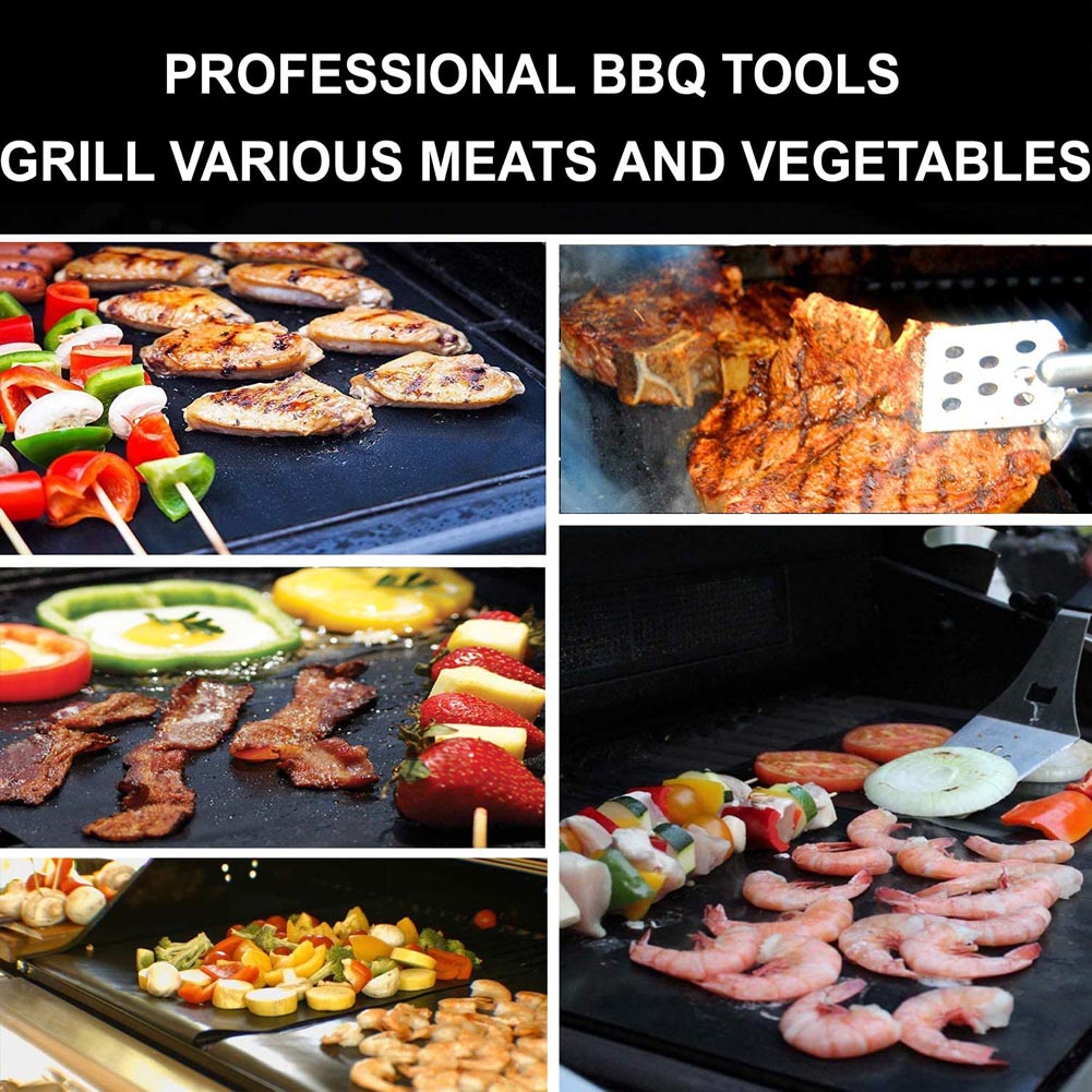 Non Stick Silicone BBQ Mat for Grilling