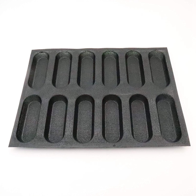 Non Stick Silicone Hotdog Bun Pan Non Stick Silicone Hotdog Bun Pan
