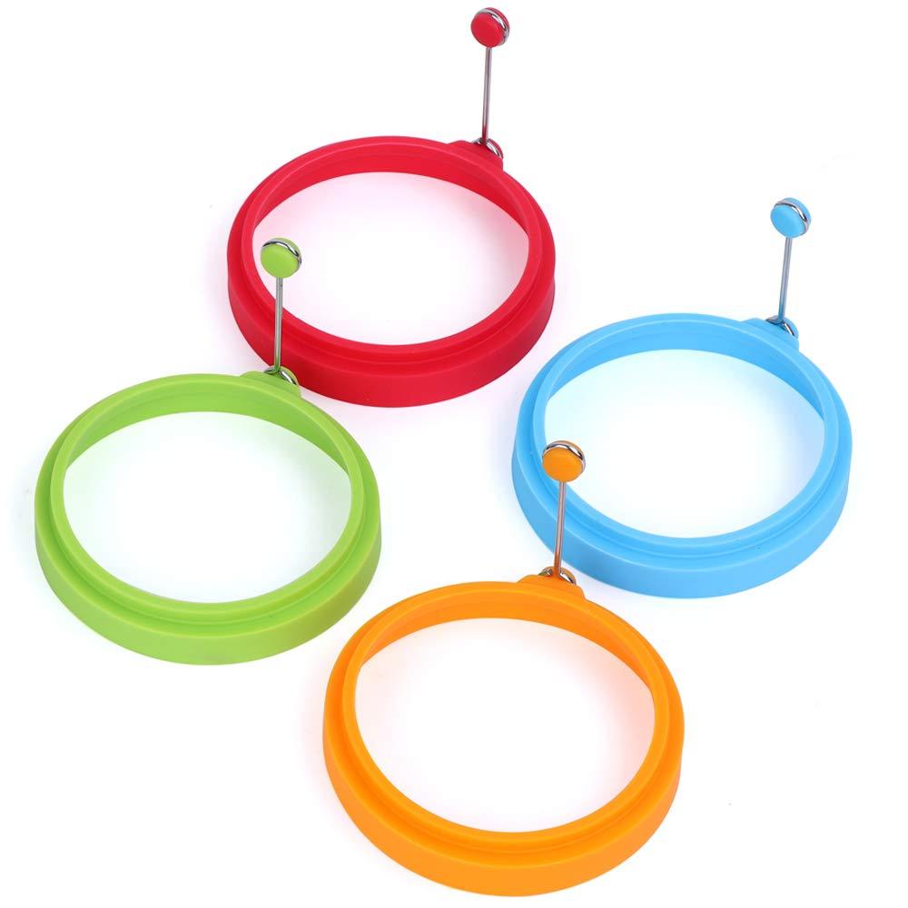 Non Stick Silicone Pancake Rings (4pcs) Non Stick Silicone Pancake Rings (4pcs)