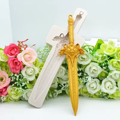 Non Stick Silicone Resin Sword Mold