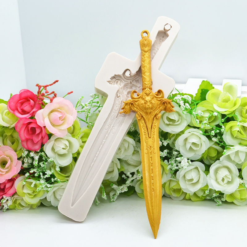 Non Stick Silicone Resin Sword Mold Non Stick Silicone Resin Sword Mold