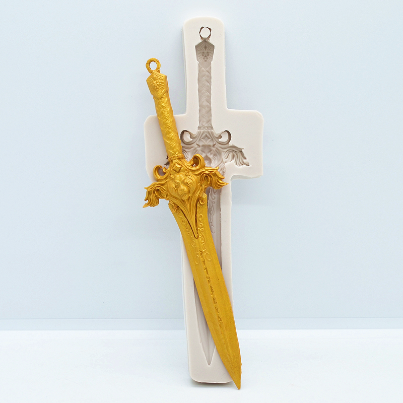 Non Stick Silicone Resin Sword Mold