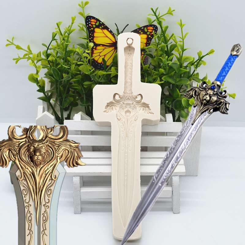 Non Stick Silicone Resin Sword Mold