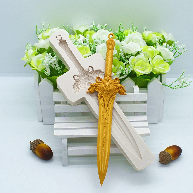 Non Stick Silicone Resin Sword Mold