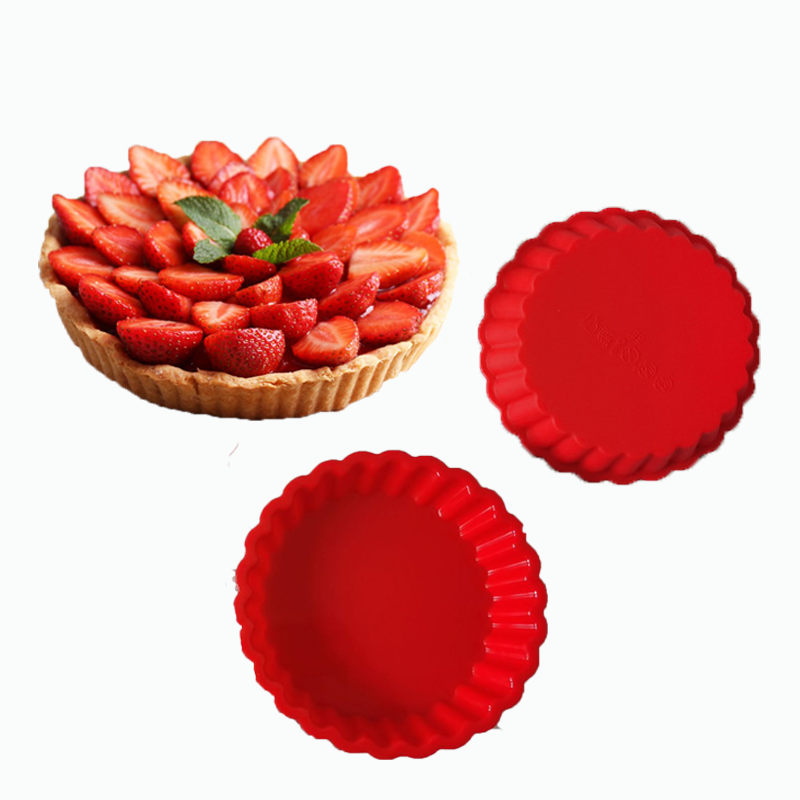 Non Stick Silicone Tart Mold Set (3pcs)