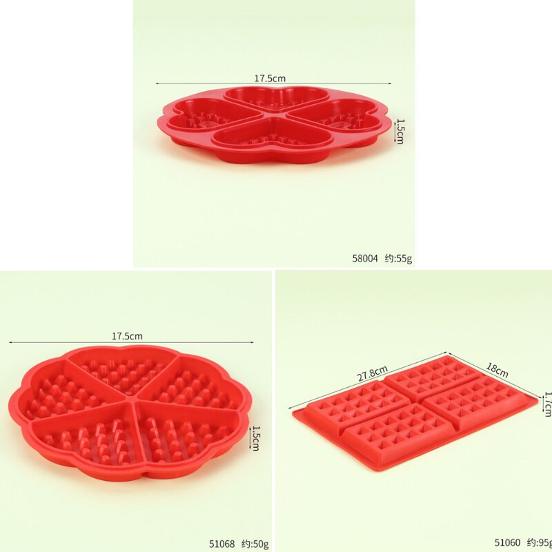 Non Stick Silicone Waffle Mold