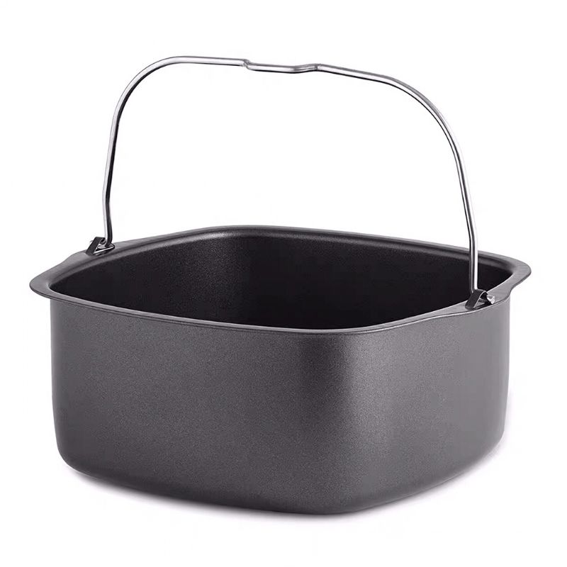 Non Stick Square Air Fryer Cake Pan Non Stick Square Air Fryer Cake Pan