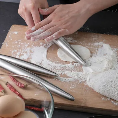 Non-Stick Stainless Steel Rolling Pin Non-Stick Stainless Steel Rolling Pin