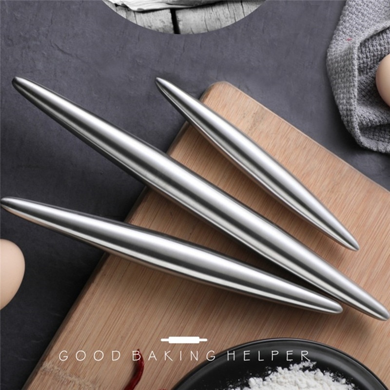Non-Stick Stainless Steel Rolling Pin Non-Stick Stainless Steel Rolling Pin