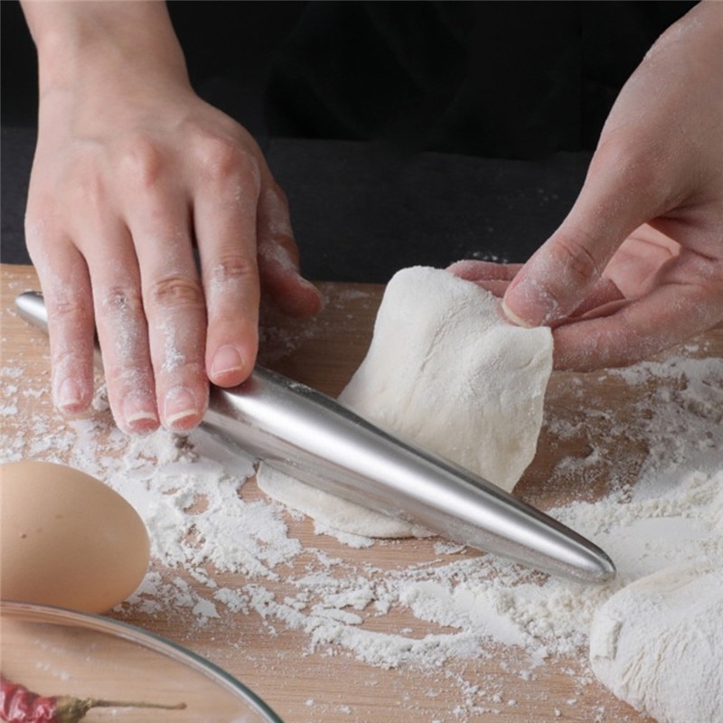 Non-Stick Stainless Steel Rolling Pin Non-Stick Stainless Steel Rolling Pin