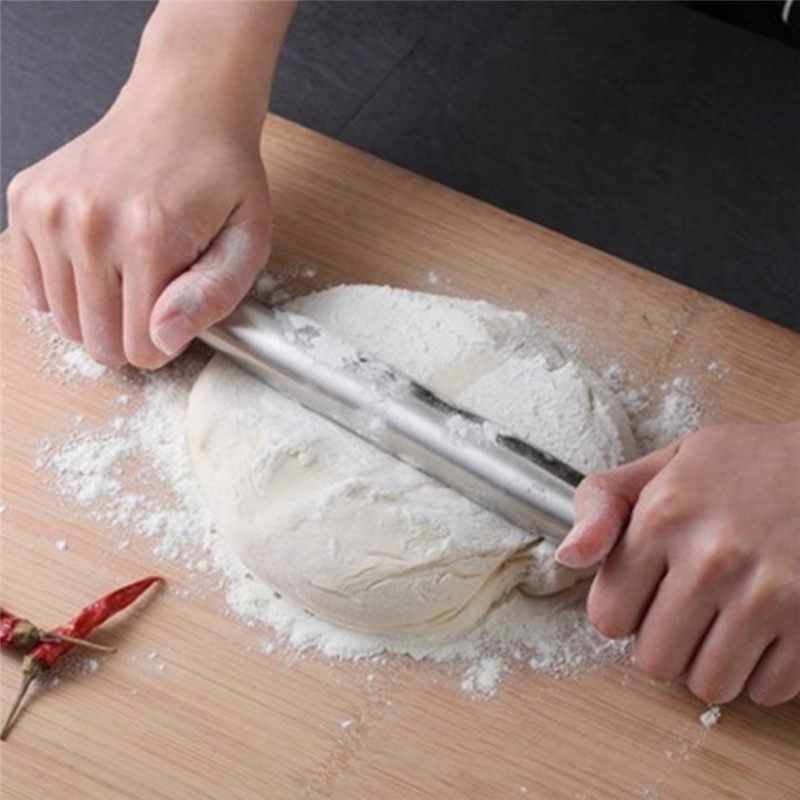 Non-Stick Stainless Steel Rolling Pin Non-Stick Stainless Steel Rolling Pin