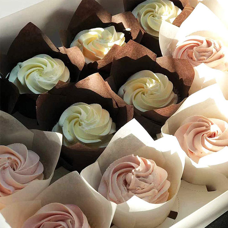 Non Stick Tulip Muffin Liners (200pcs)