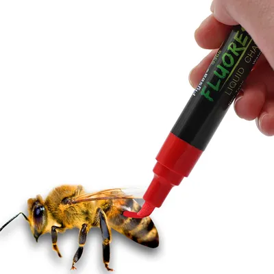 Non Toxic Fluorescent Queen Bee Marker Non Toxic Fluorescent Queen Bee Marker