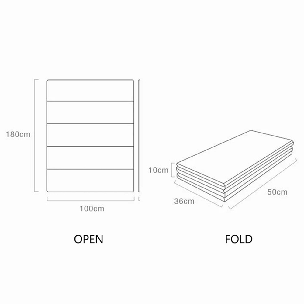 Non Toxic Foldable Foam Play Mat