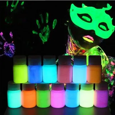Non-Toxic Glow in the Dark Face Paint (13pcs)