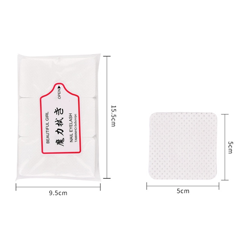 Non Woven Cotton Nail Polish Wipes (600 pcs) Non Woven Cotton Nail Polish Wipes (600 pcs)