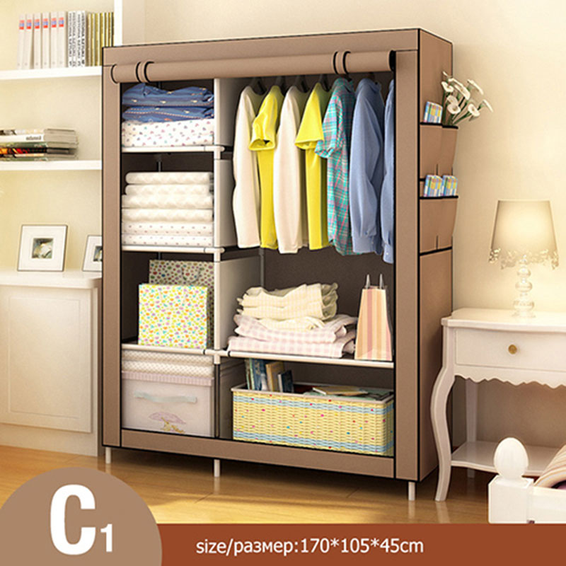 Non-Woven Folding Fabric Wardrobe Storage Organizer Non-Woven Folding Fabric Wardrobe Storage Organizer