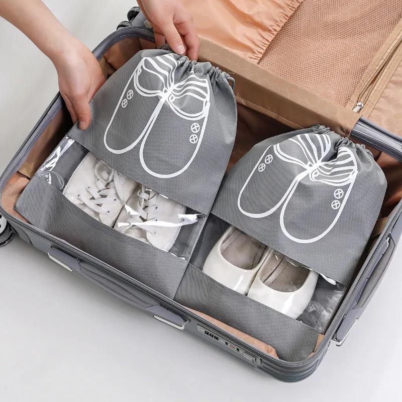 Non Woven Shoes Storage Bags (5Pcs) Non Woven Shoes Storage Bags (5Pcs)