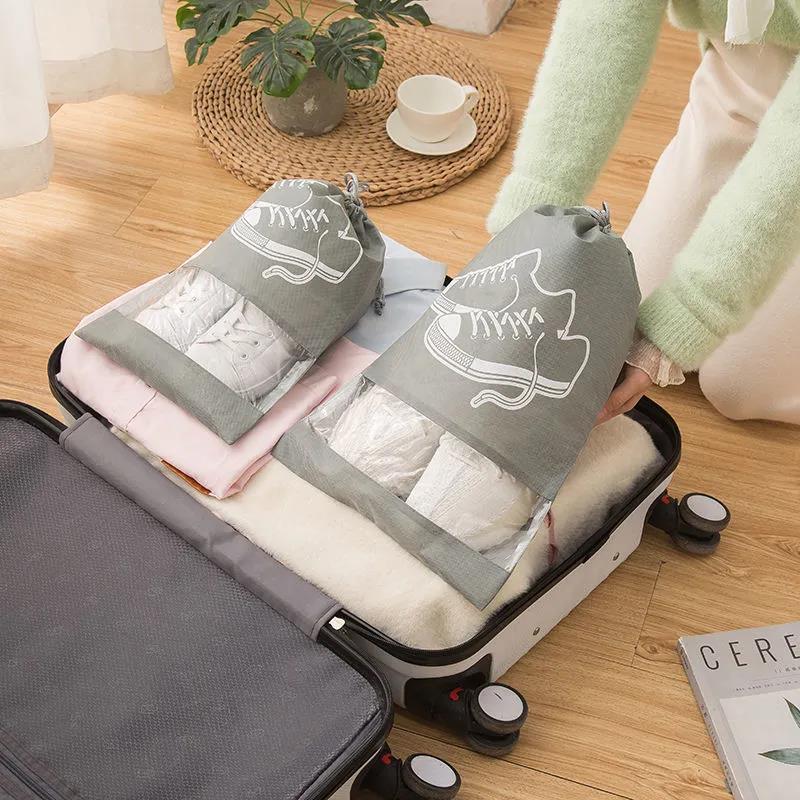 Non Woven Shoes Storage Bags (5Pcs) Non Woven Shoes Storage Bags (5Pcs)