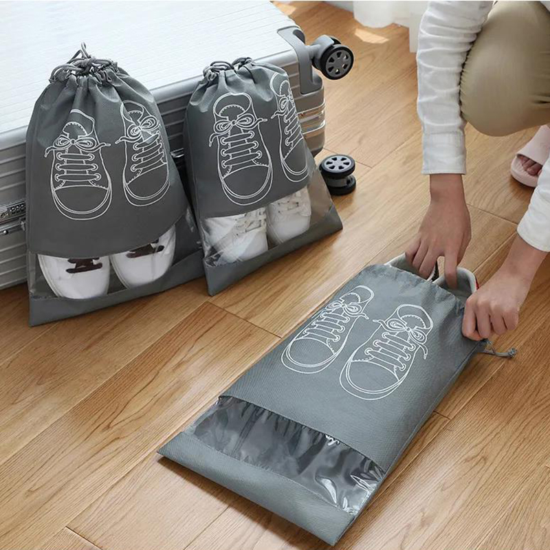 Non Woven Shoes Storage Bags (5Pcs) Non Woven Shoes Storage Bags (5Pcs)
