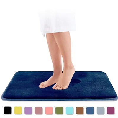 Nonslip Bathroom Mat Washable Rug