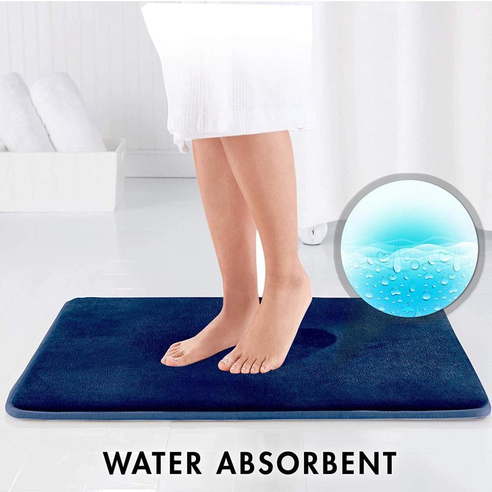 Nonslip Bathroom Mat Washable Rug