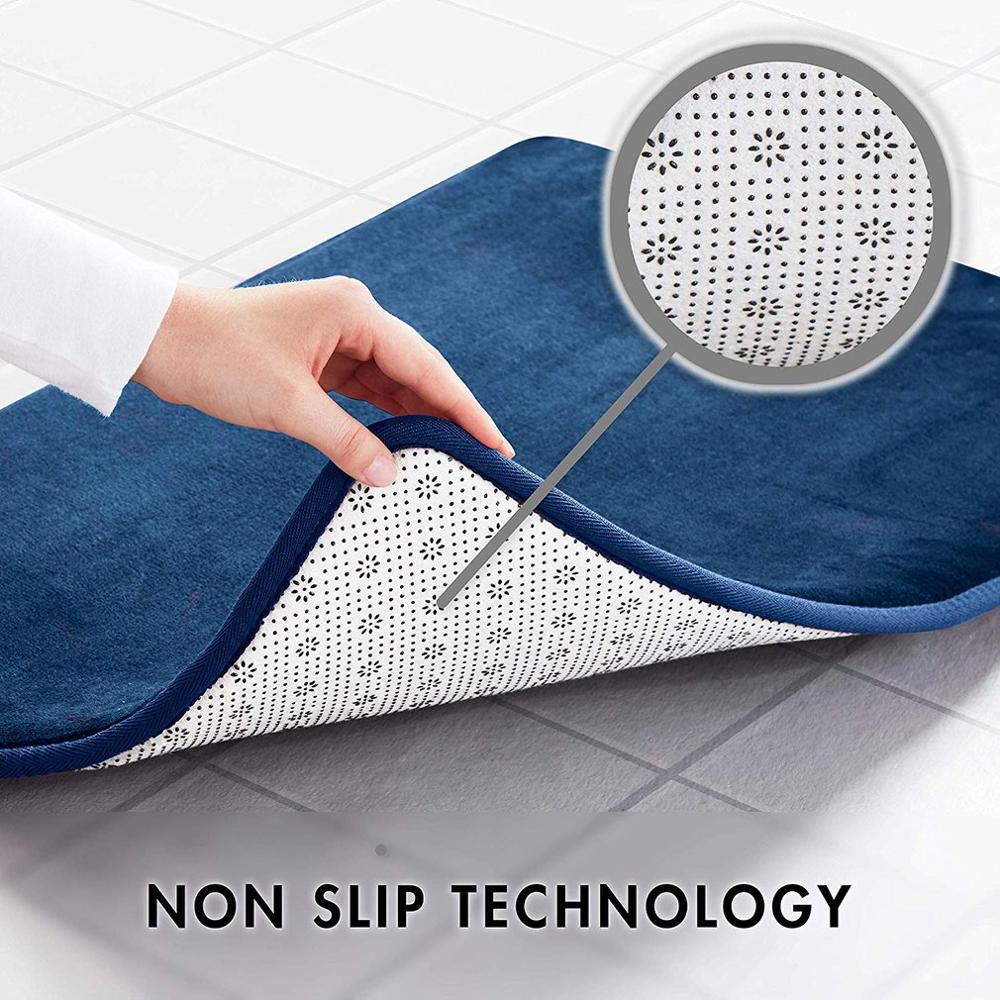 Nonslip Bathroom Mat Washable Rug