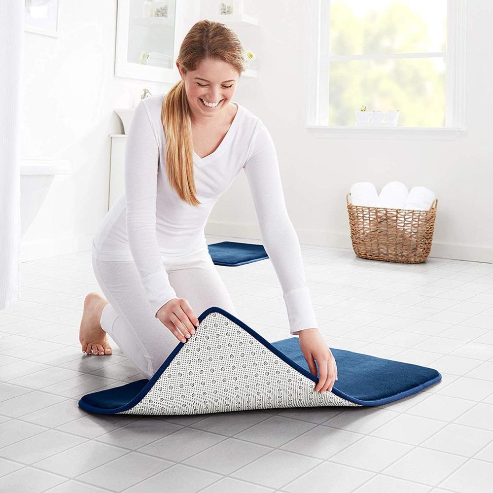 Nonslip Bathroom Mat Washable Rug
