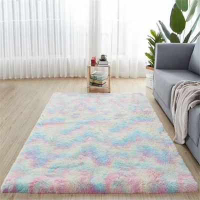 Nonslip Carpet Decorative Plush Rug