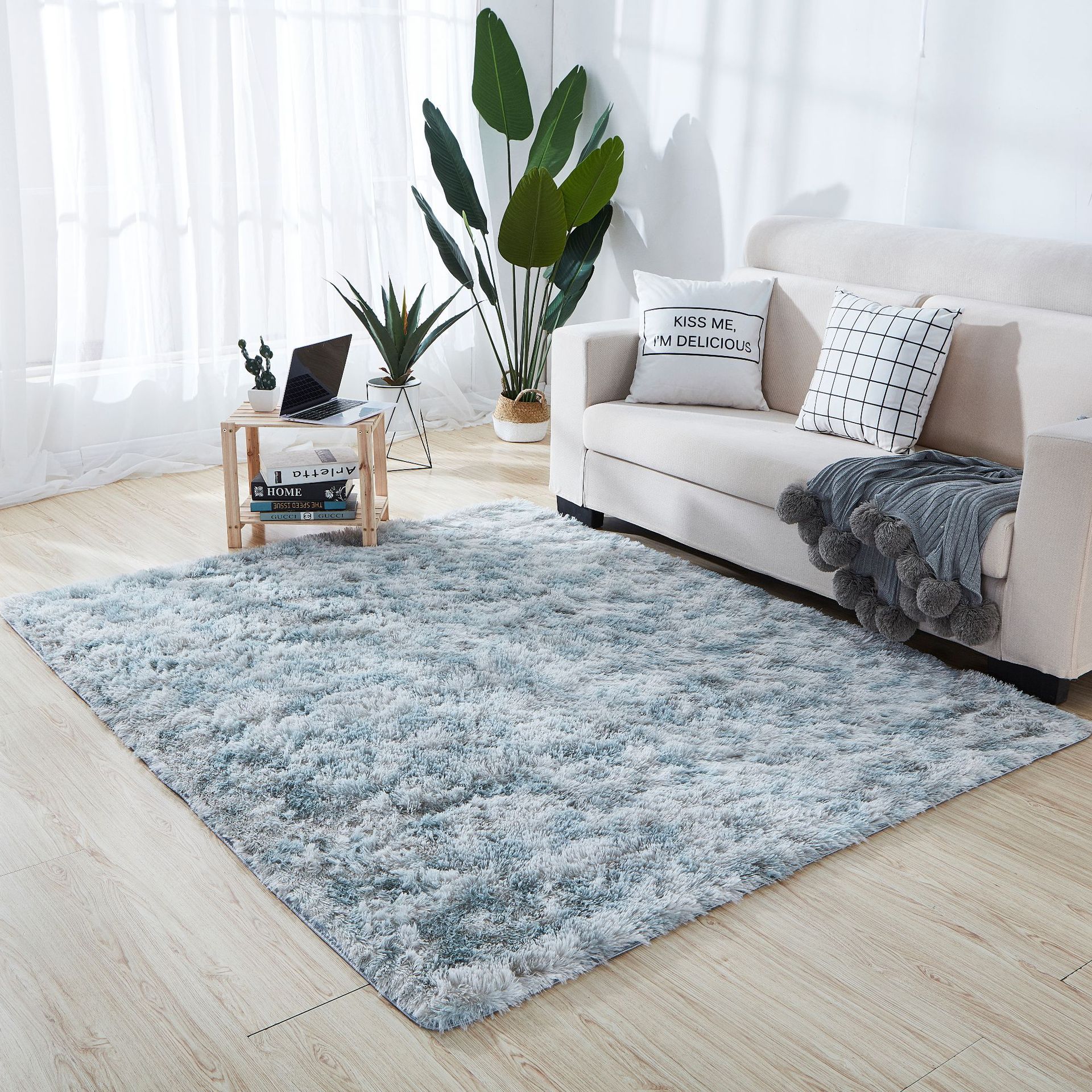 Nonslip Carpet Decorative Plush Rug