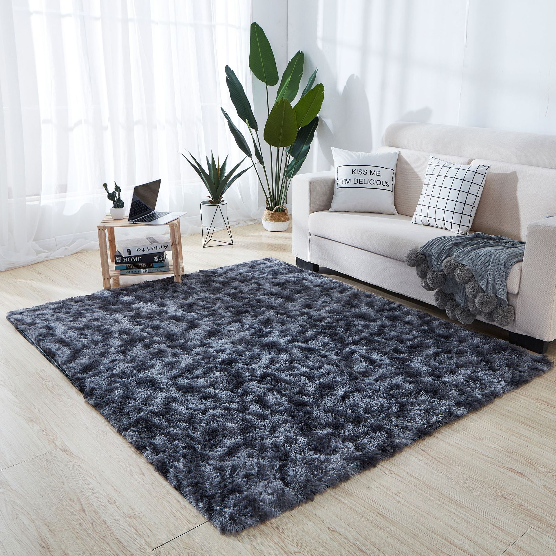 Nonslip Carpet Decorative Plush Rug