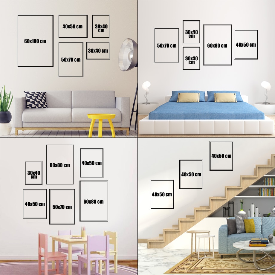 Nordic Animal Baby Room Poster Nordic Animal Baby Room Poster