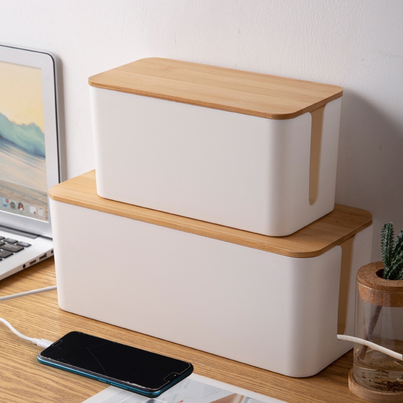Nordic Cable Storage Organizer Box