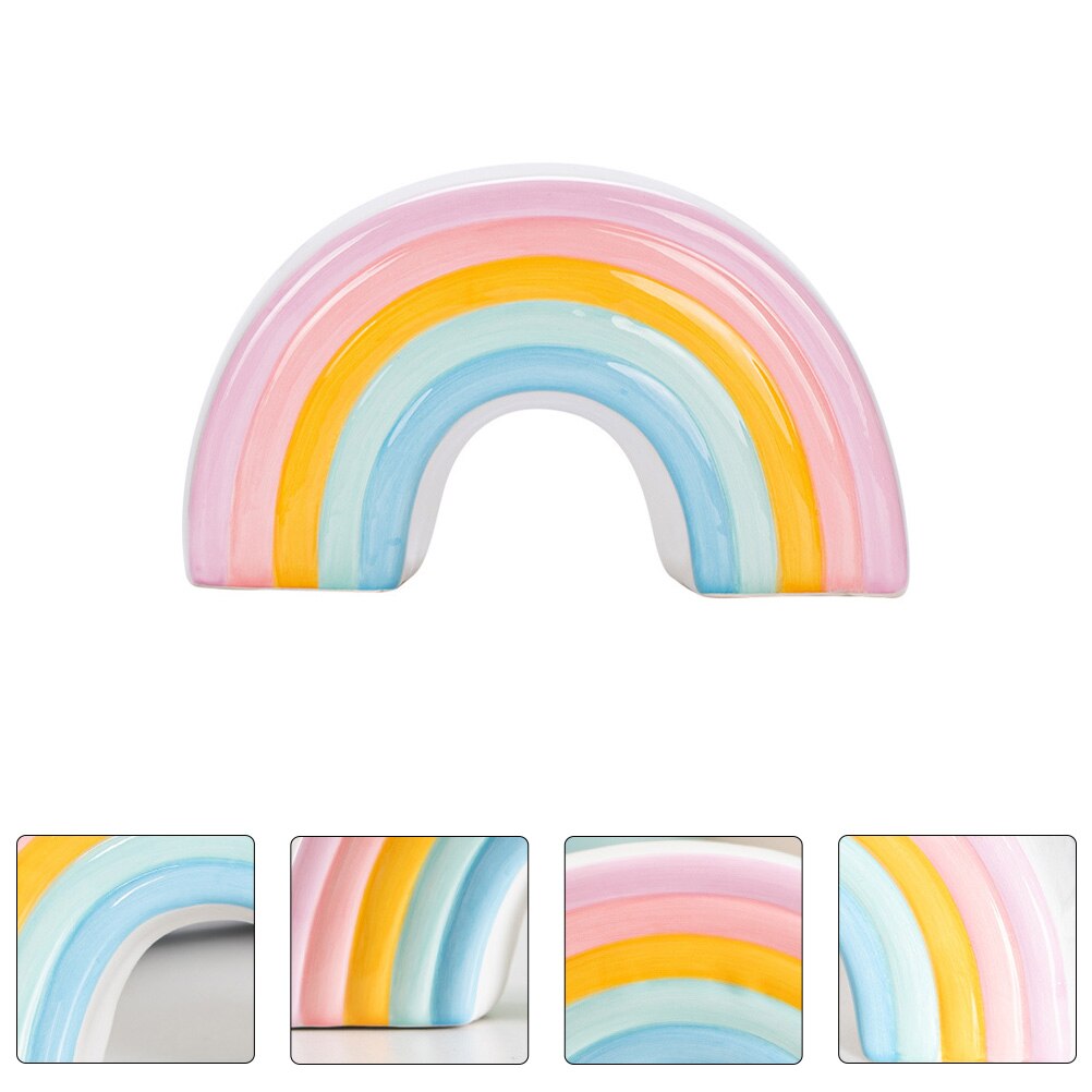 Nordic Ceramic Rainbow Piggy Bank Nordic Ceramic Rainbow Piggy Bank