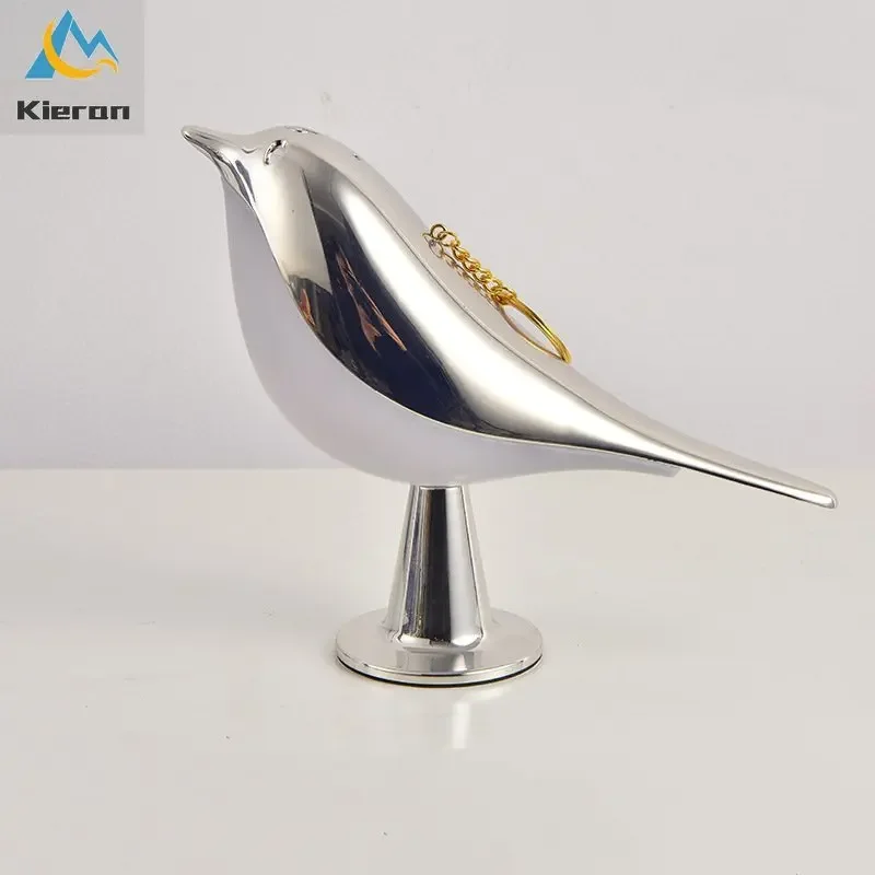 Nordic Modern Magpie Led Desk Light Bedroom Study Bedside Lamp Living Room Decorate Touch Bird Floor Lamps Car
