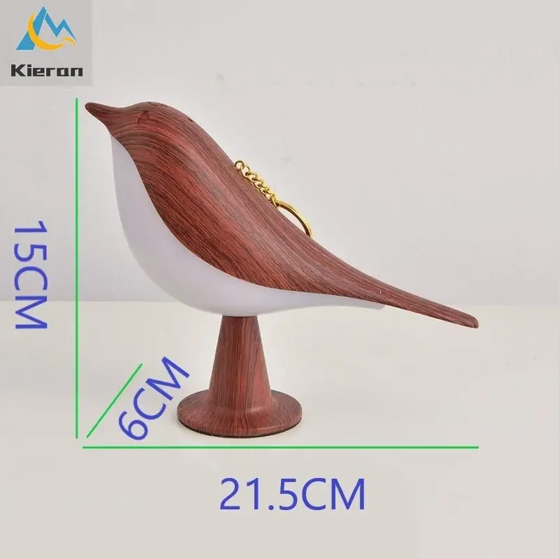 Nordic Modern Magpie Led Desk Light Bedroom Study Bedside Lamp Living Room Decorate Touch Bird Floor Lamps Car