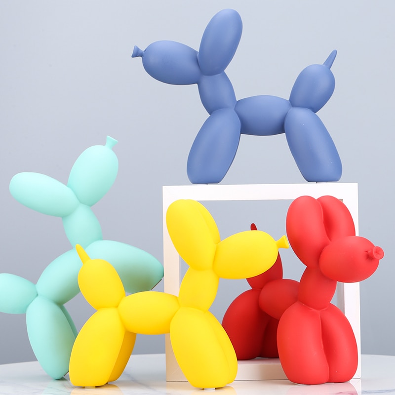Nordic Resin Balloon Dog Figurine Nordic Resin Balloon Dog Figurine