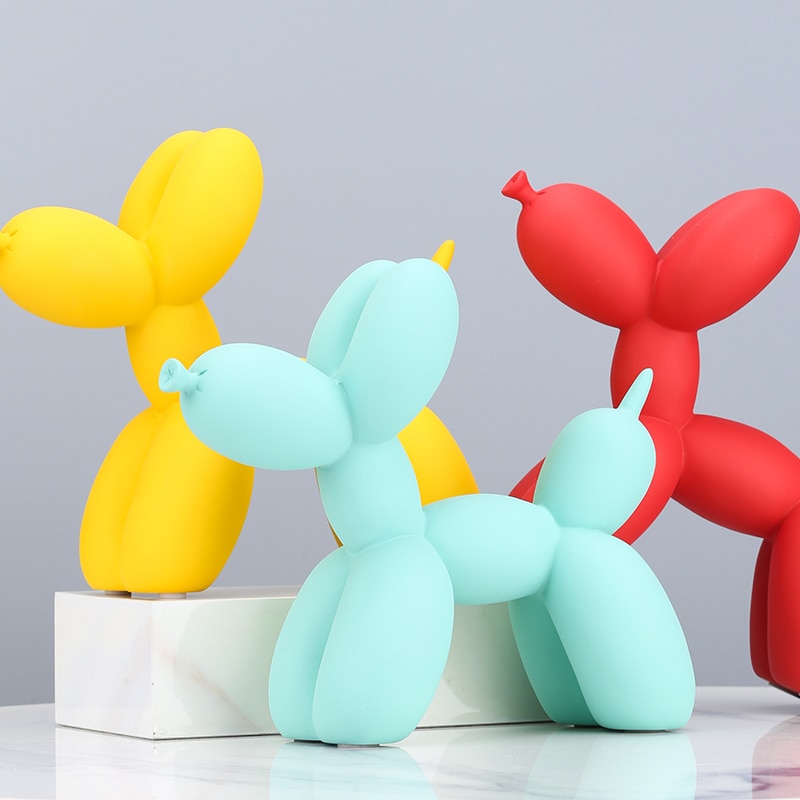 Nordic Resin Balloon Dog Figurine Nordic Resin Balloon Dog Figurine