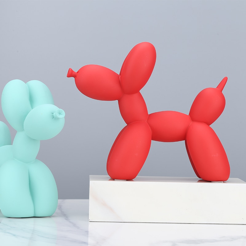 Nordic Resin Balloon Dog Figurine Nordic Resin Balloon Dog Figurine