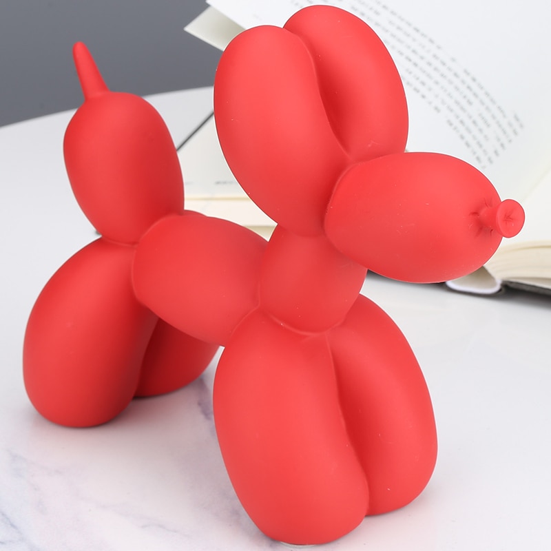 Nordic Resin Balloon Dog Figurine Nordic Resin Balloon Dog Figurine