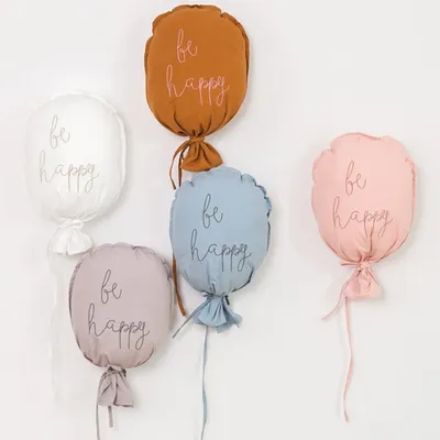 Nordic Soft Cotton Balloon Pillow